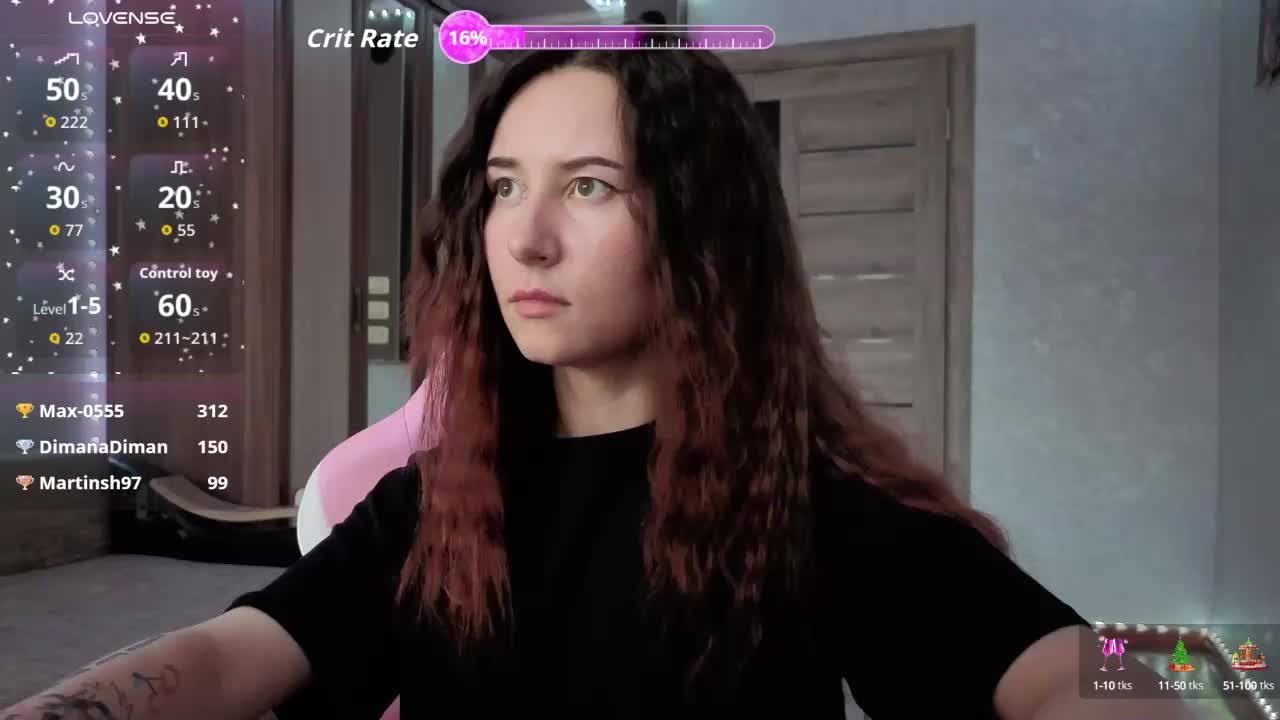 Unearthly Live Sex December 13, 2025