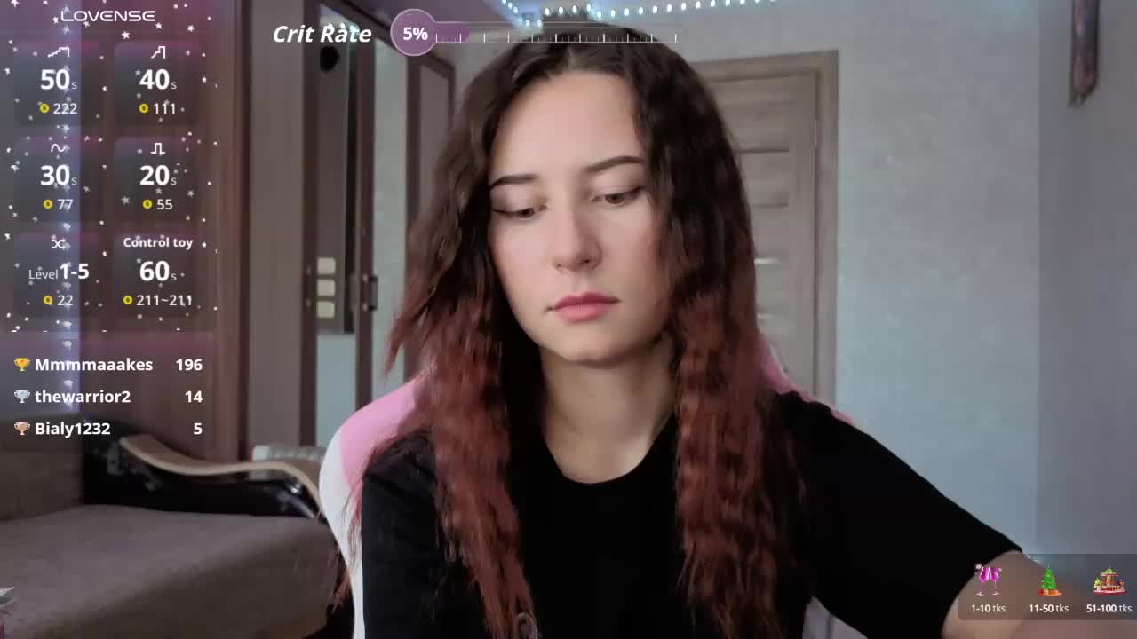 Unearthly Live Sex December 13, 2025