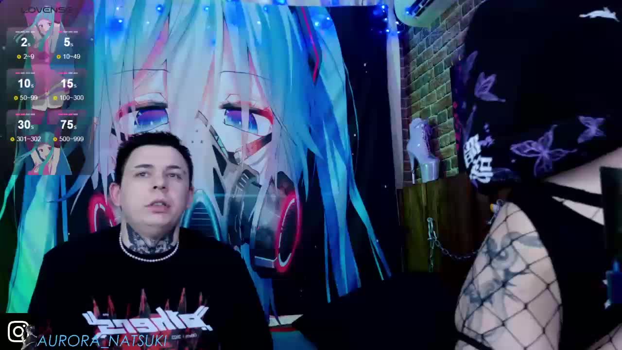 Aurora-Natsuki Live Sex December 13, 2025
