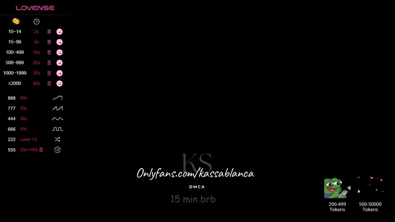 Kassablanca Live Sex December 13, 2025