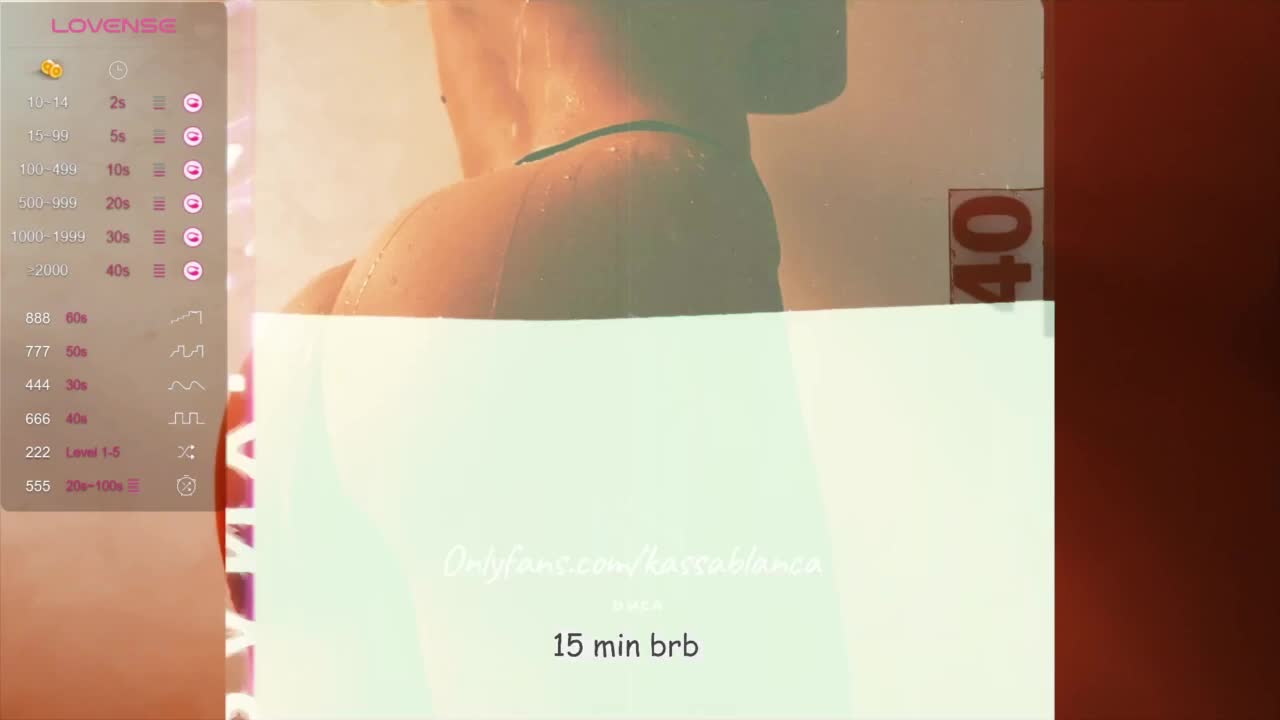 Kassablanca Live Sex December 13, 2025