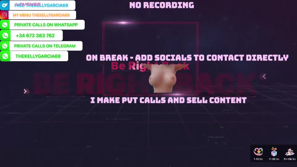 kellyga69 Live Sex December 13, 2025