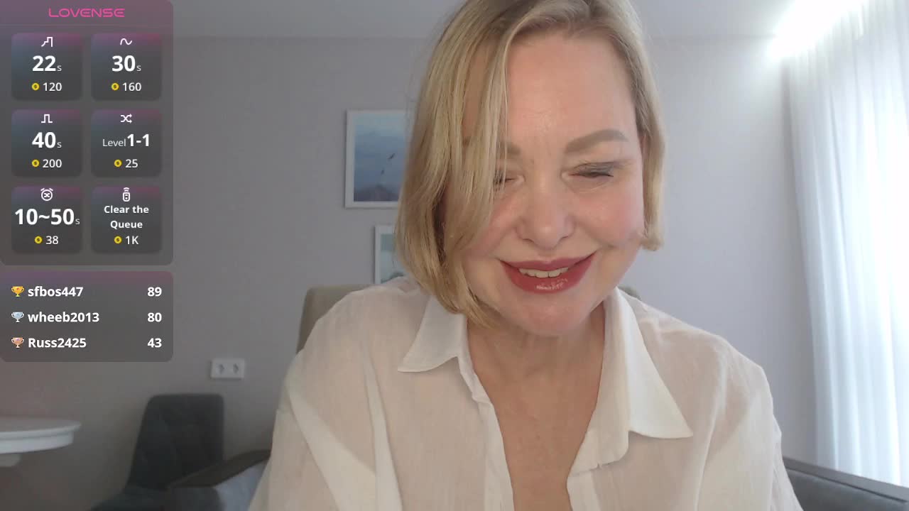 ILUBOVE Live Sex December 13, 2025