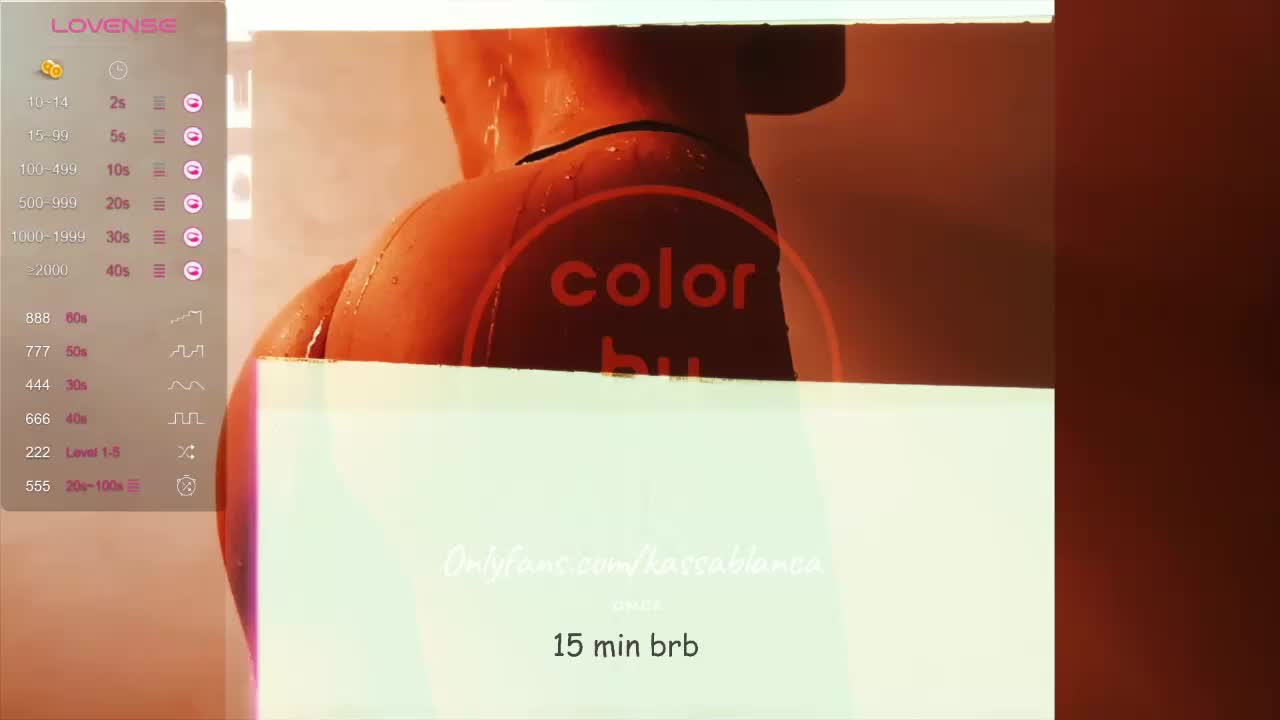 Kassablanca Live Sex December 14, 2025