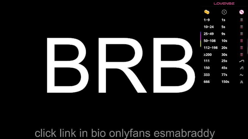 esmabraddy Live Sex September 28, 2025