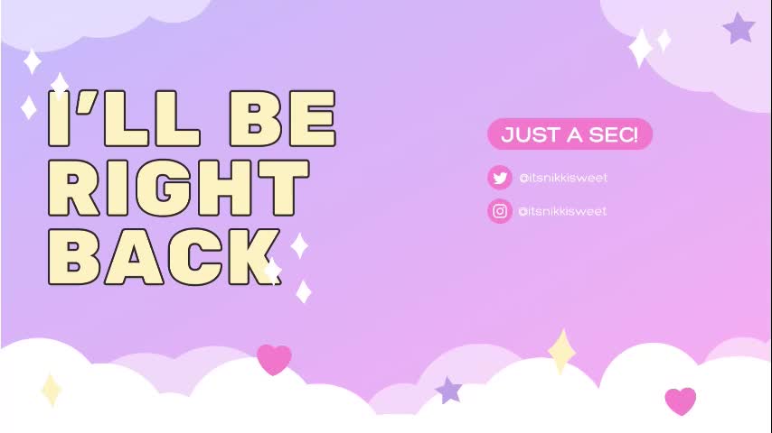 itsnikkisweet Live Sex December 17, 2025