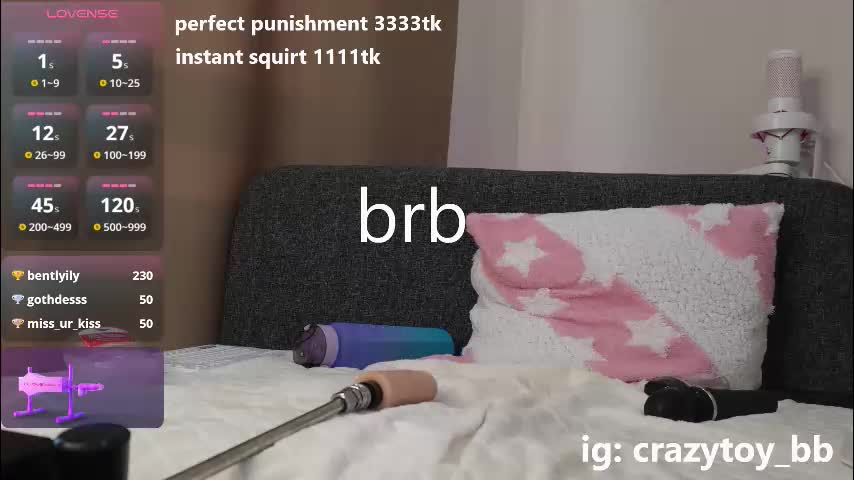 crazytoy_ Live Sex October 12, 2025