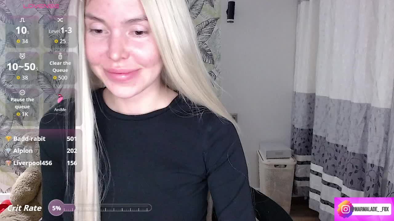 Marmalade_Fox Live Sex December 13, 2025