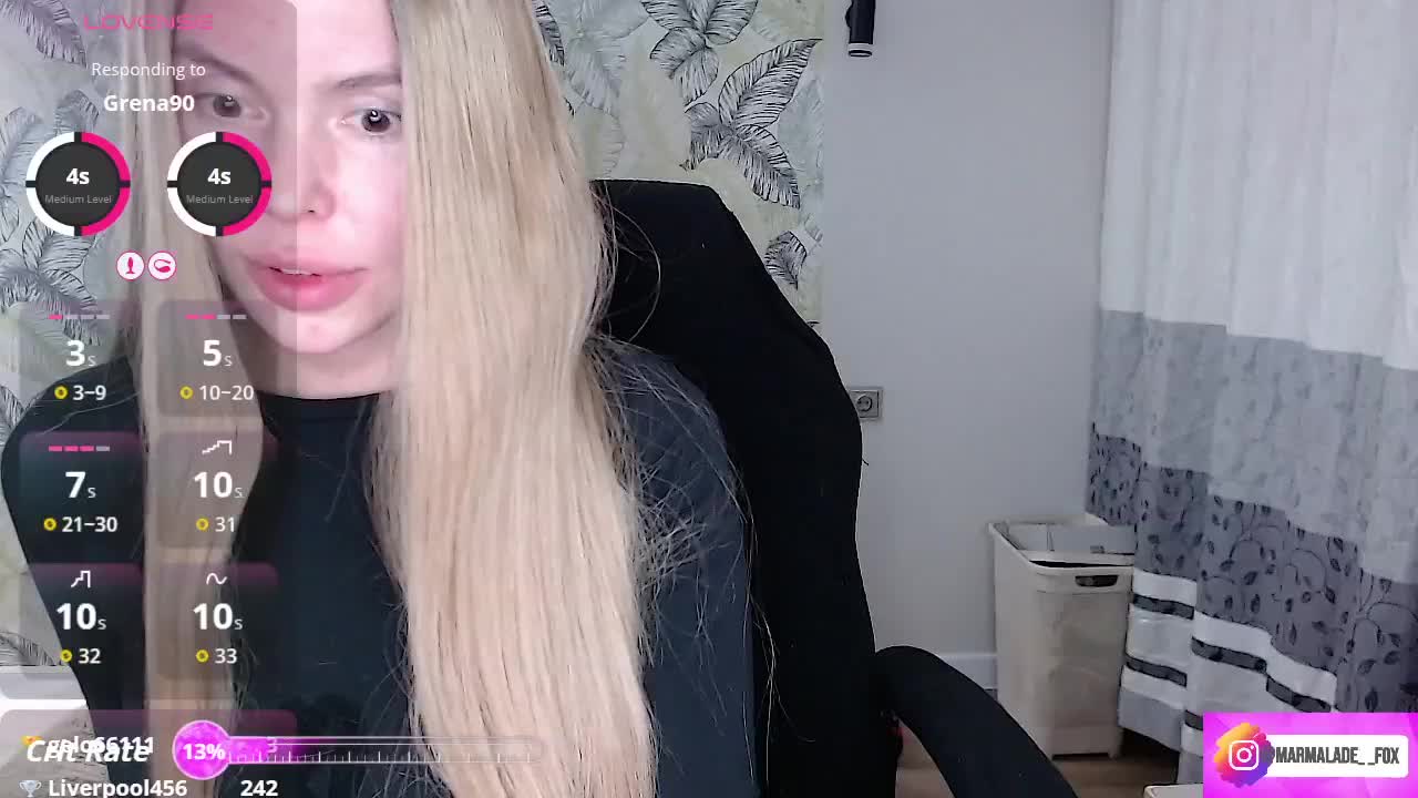 Marmalade_Fox Live Sex December 13, 2025