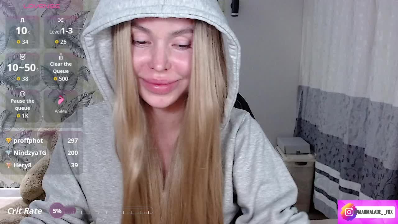 Marmalade_Fox Live Sex December 13, 2025