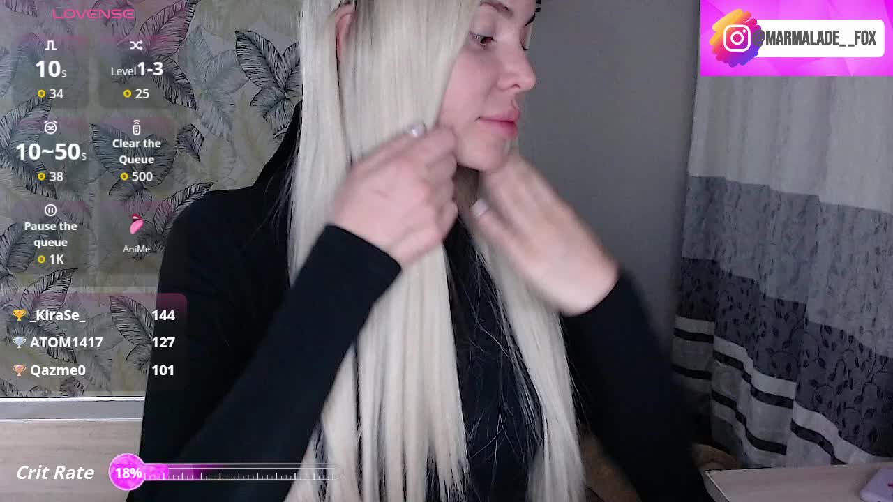 Marmalade_Fox Live Sex December 13, 2025