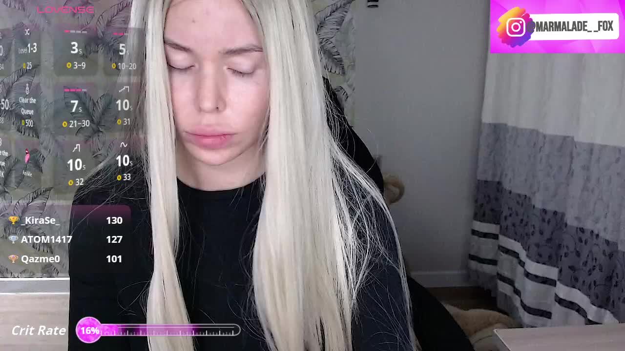 Marmalade_Fox Live Sex December 13, 2025