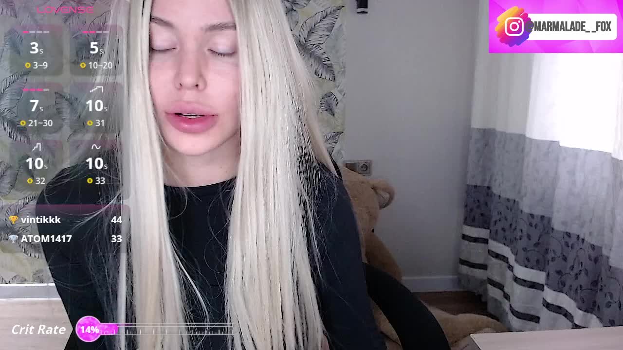 Marmalade_Fox Live Sex December 13, 2025