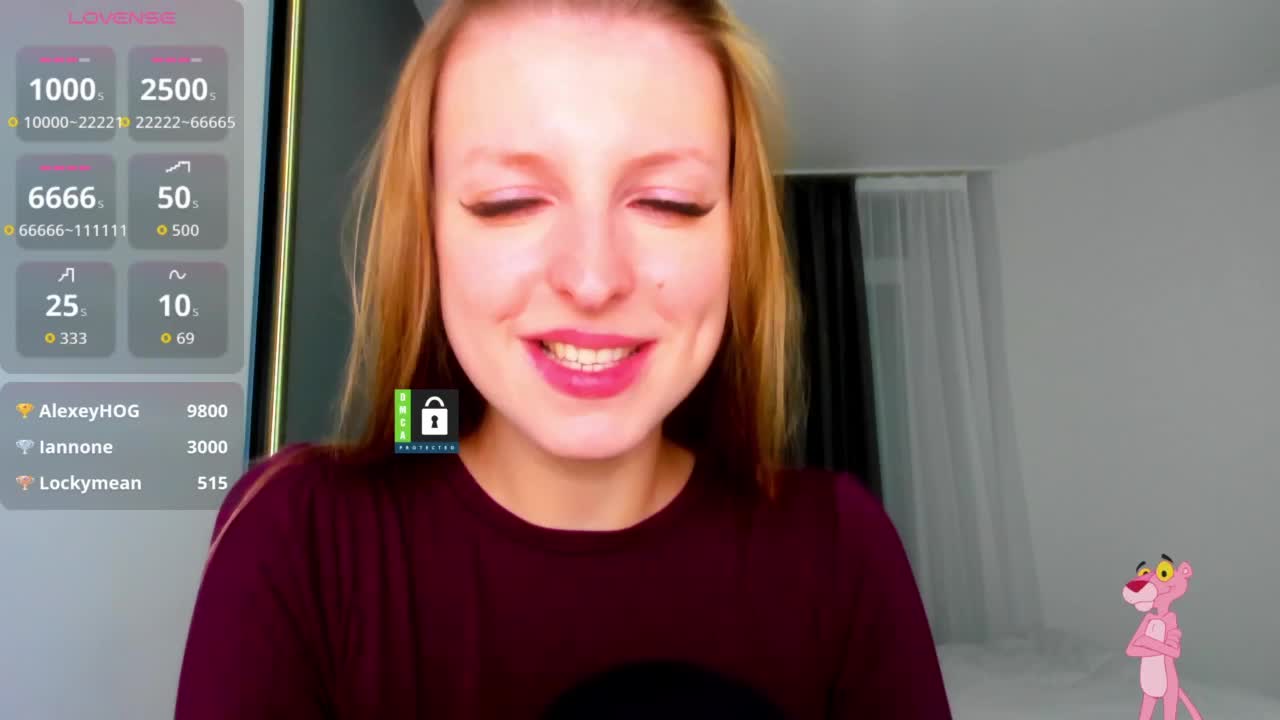 PinkPanterka Live Sex December 17, 2025