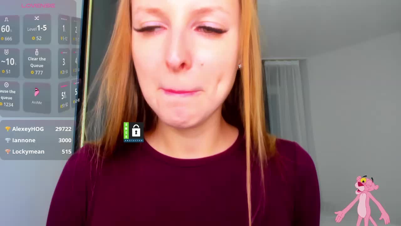 PinkPanterka Live Sex December 17, 2025