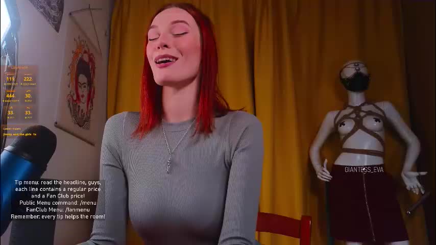 giantess_eva Live Sex December 13, 2025