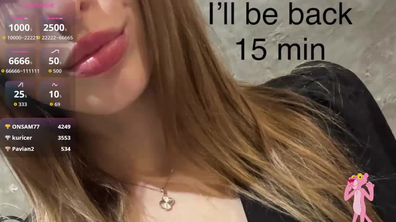 PinkPanterka Live Sex December 17, 2025