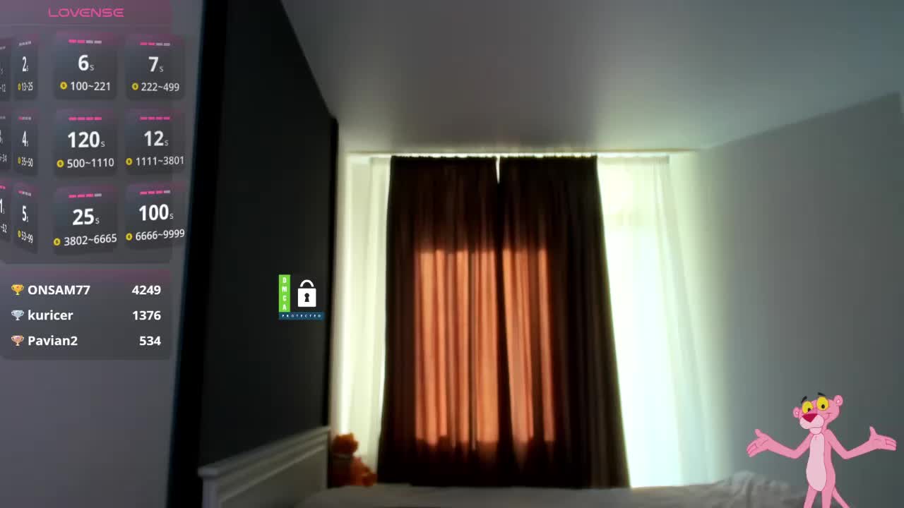 PinkPanterka Live Sex December 17, 2025