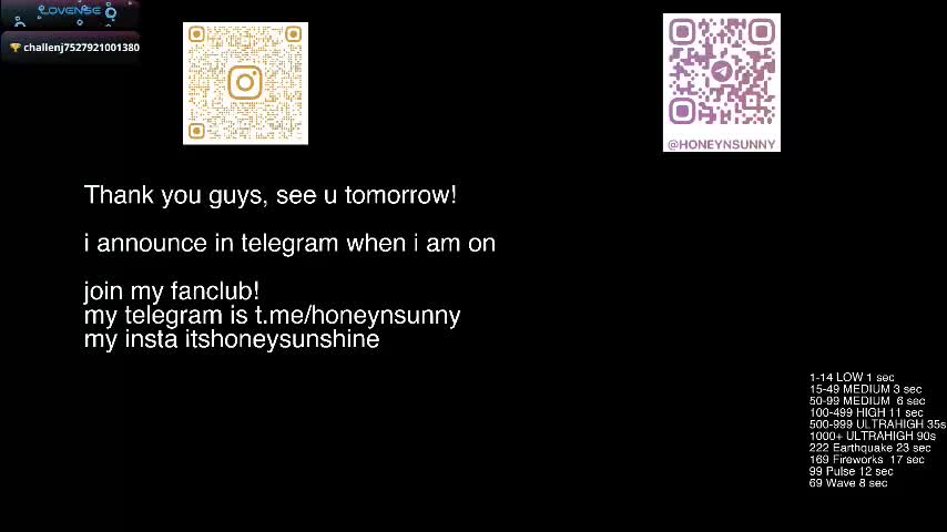 honey_sunshine Live Sex December 13, 2025