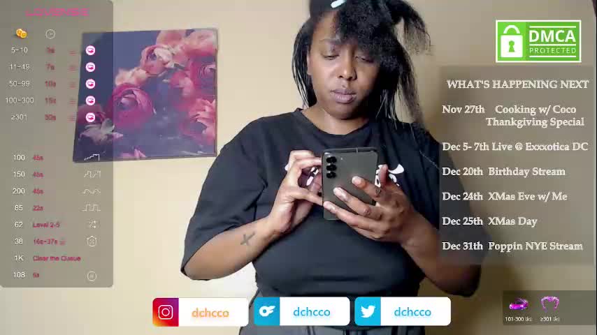 dchcco Live Sex November 19, 2025