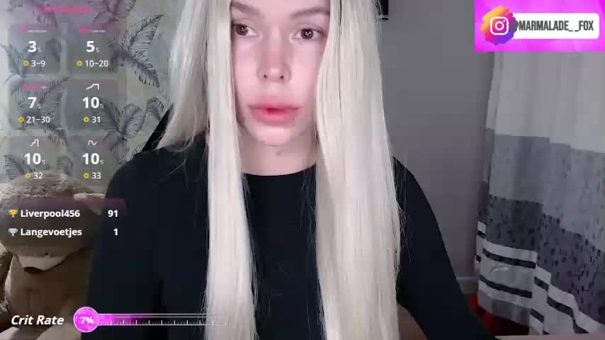 Marmalade_Fox Live Sex 2025.11.23