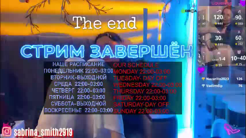 sabrinasmit Live Sex 2025.11.27
