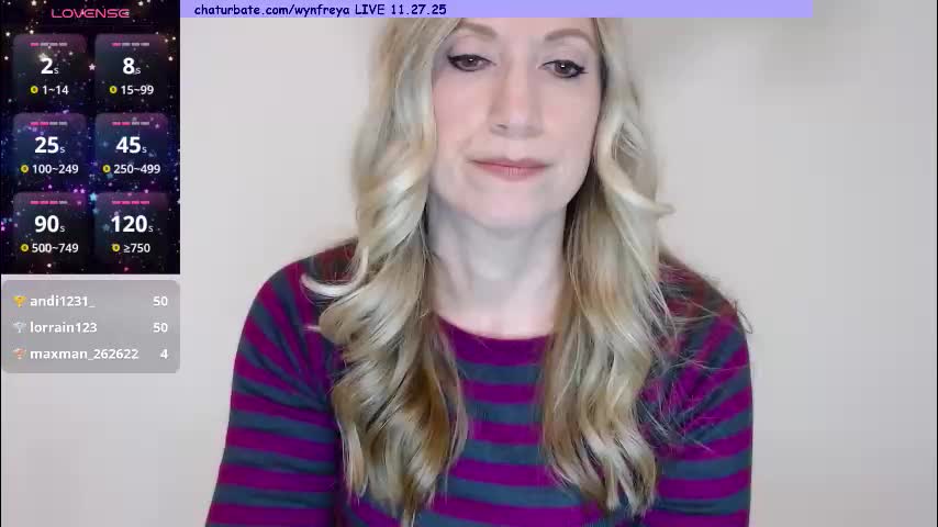 wynfreya Live Sex December 13, 2025