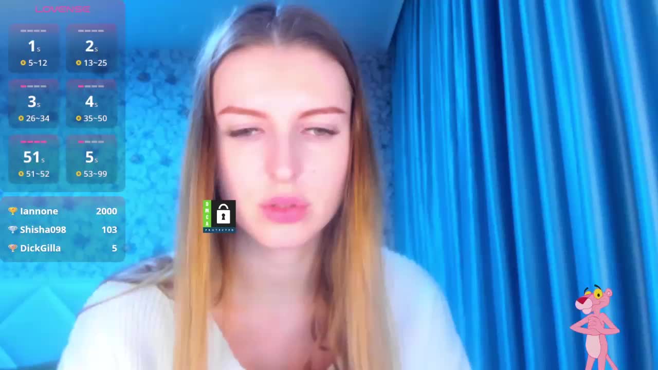 PinkPanterka Live Sex December 13, 2025