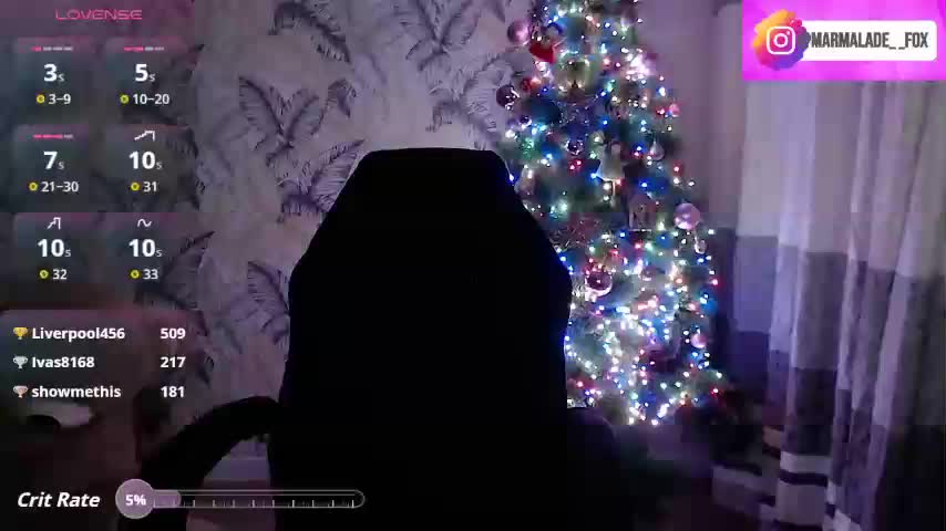 Marmalade_Fox Live Sex December 7, 2025