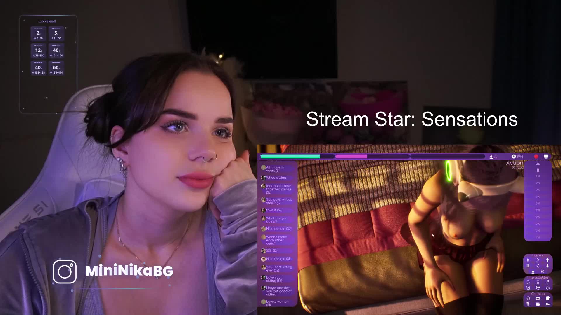 MiniNika Live Sex December 8, 2025