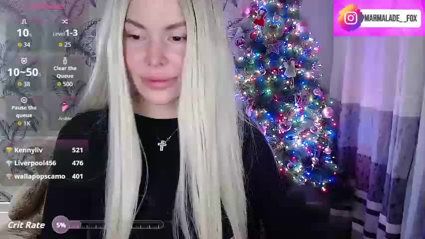 Marmalade_Fox Live Sex December 17, 2025