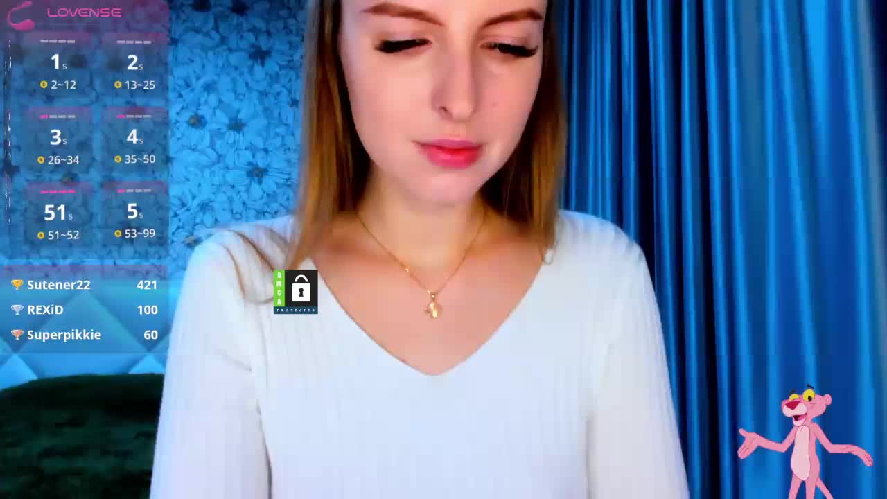 PinkPanterka Live Sex December 22, 2025