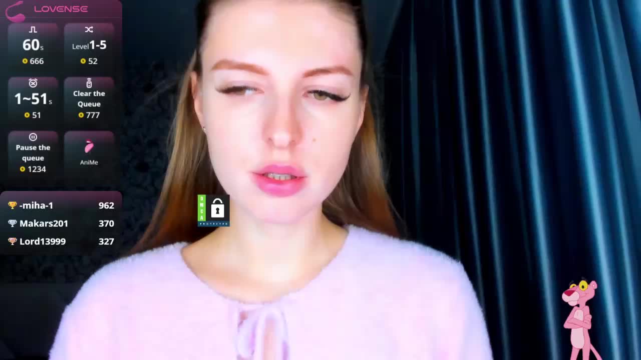 PinkPanterka Live Sex December 24, 2025
