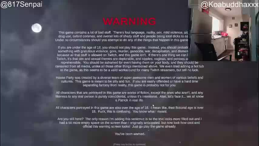 buddhax Live Sex January 7, 2026