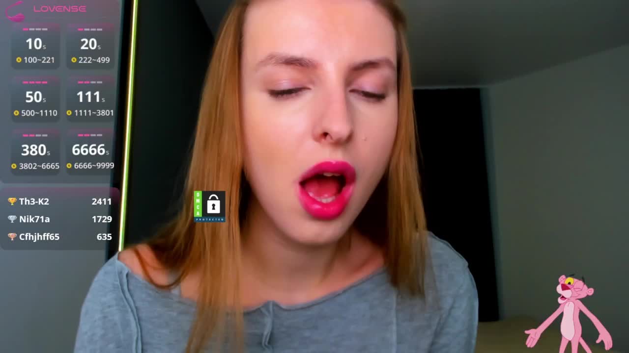 PinkPanterka Live Sex January 9, 2026