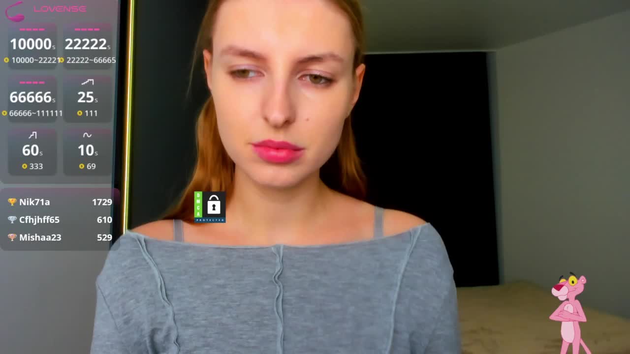 PinkPanterka Live Sex January 9, 2026