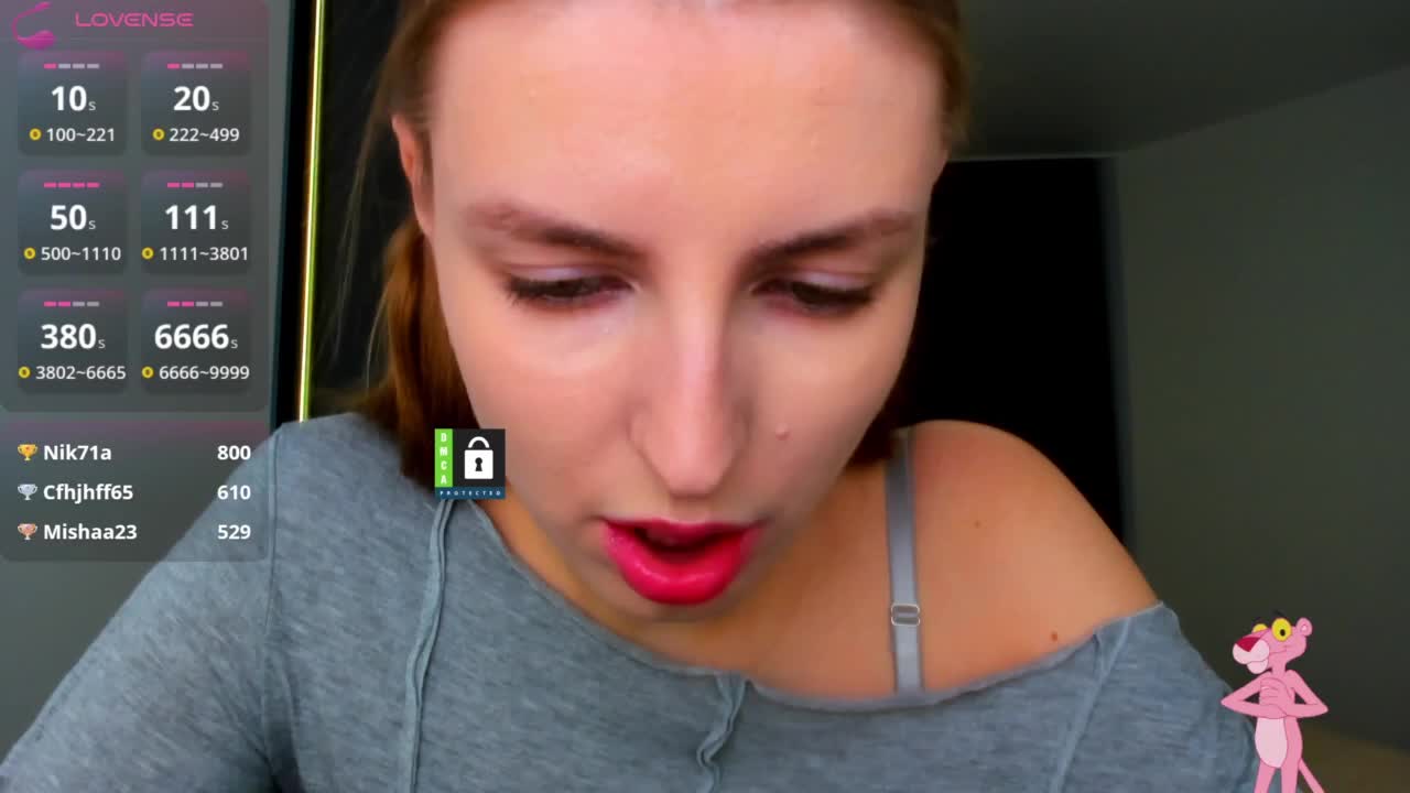 PinkPanterka Live Sex January 9, 2026