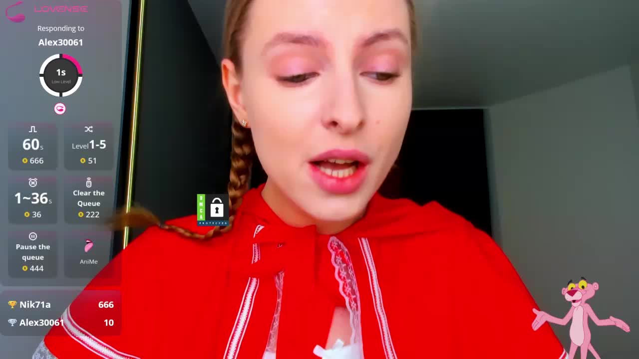 PinkPanterka Live Sex January 10, 2026
