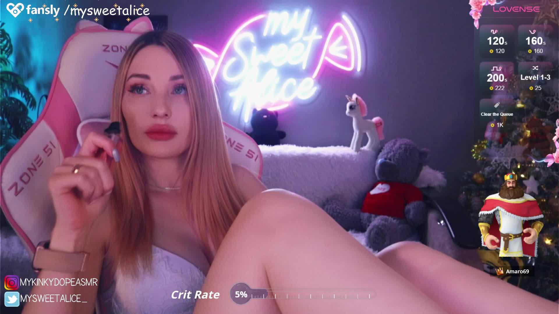 MySweetAlice Live Sex January 11, 2026