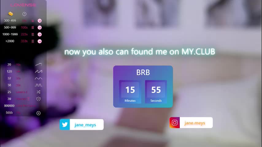 jane_meys Live Sex January 13, 2026