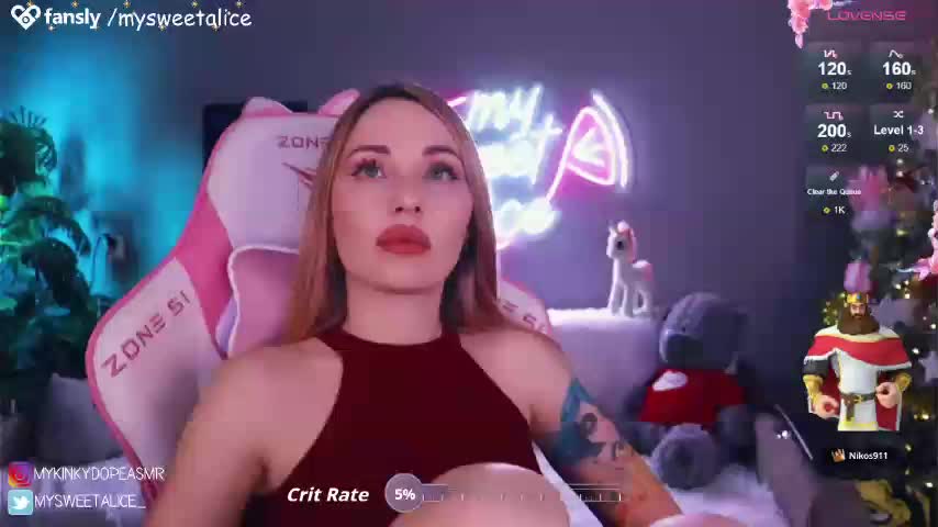 MySweetAlice Live Sex January 13, 2026