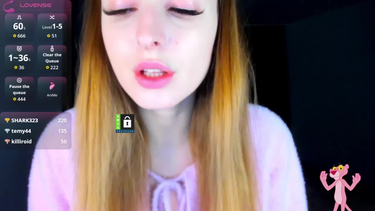 PinkPanterka Live Sex January 15, 2026