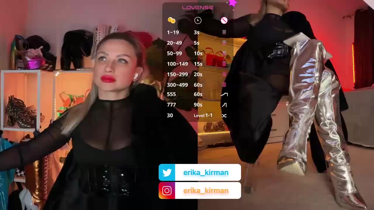 Erika_Kirman Live Sex January 16, 2026