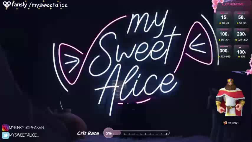 MySweetAlice Live Sex January 16, 2026