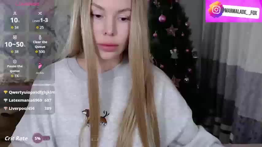 Marmalade_Fox Live Sex January 16, 2026