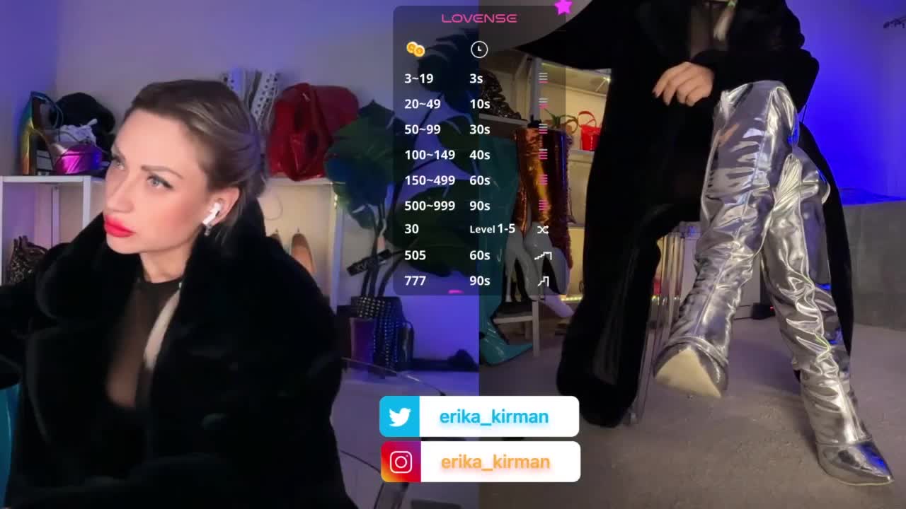 Erika_Kirman Live Sex January 17, 2026
