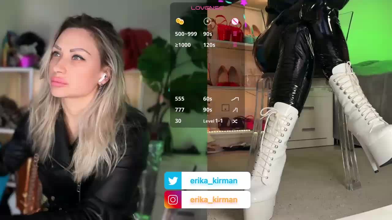 Erika_Kirman Live Sex January 19, 2026