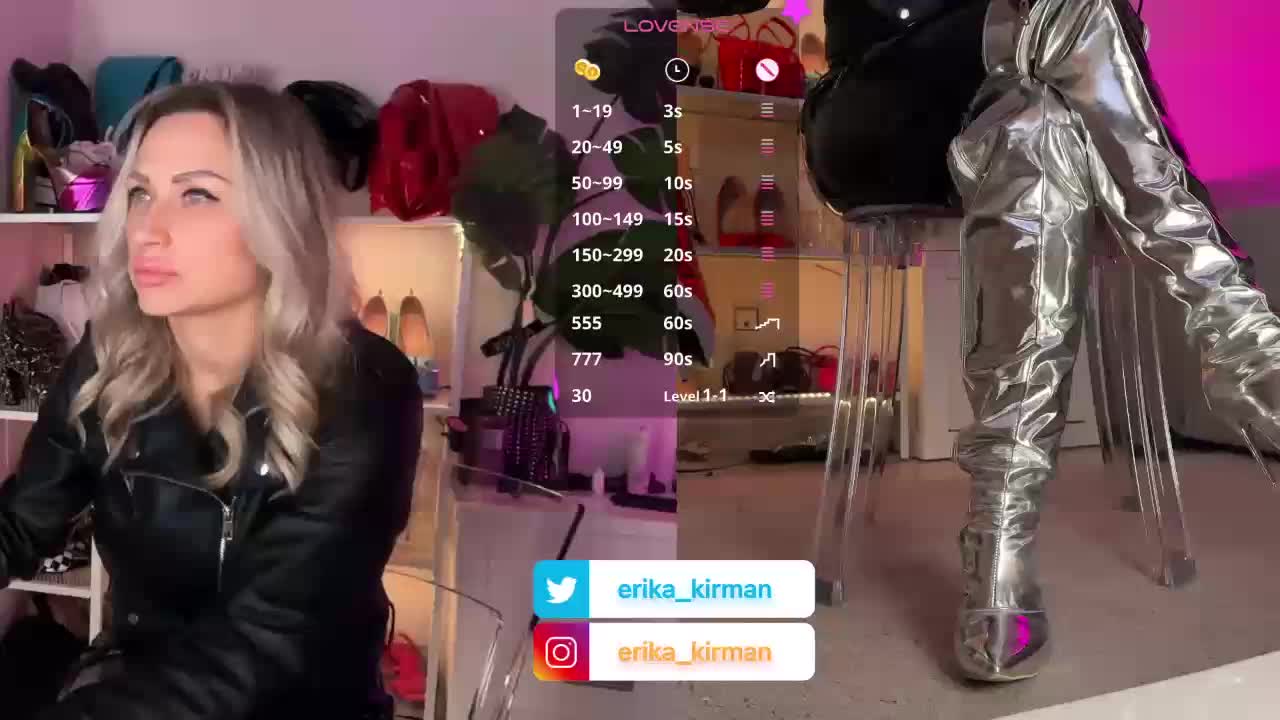 Erika_Kirman Live Sex January 24, 2026