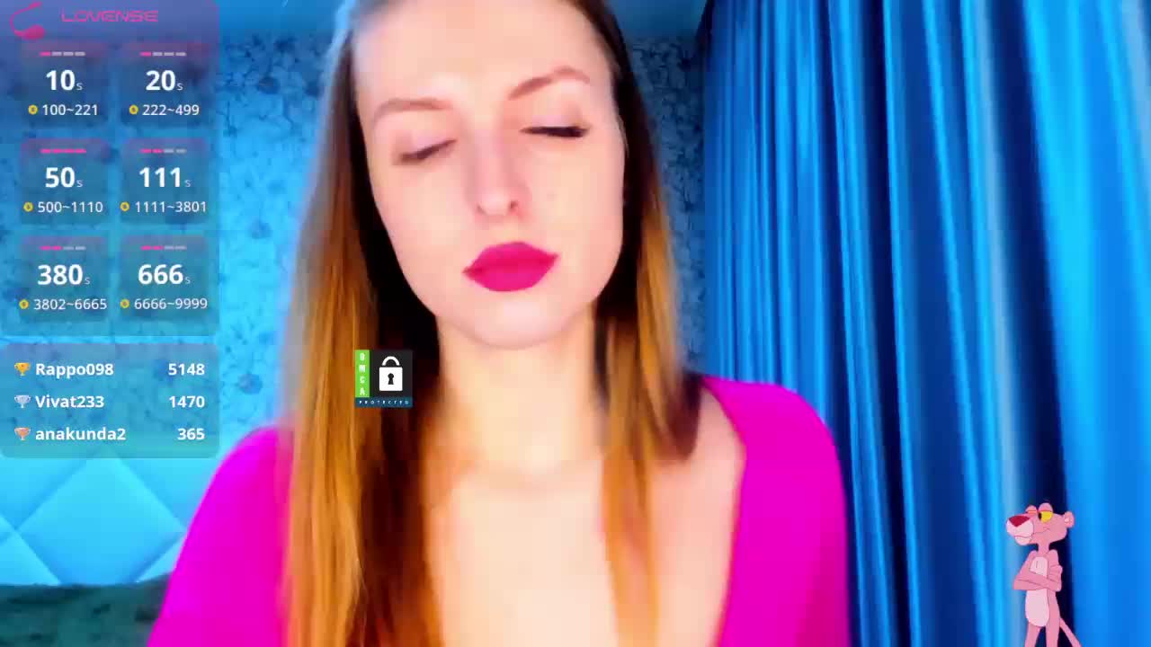 PinkPanterka Live Sex January 25, 2026