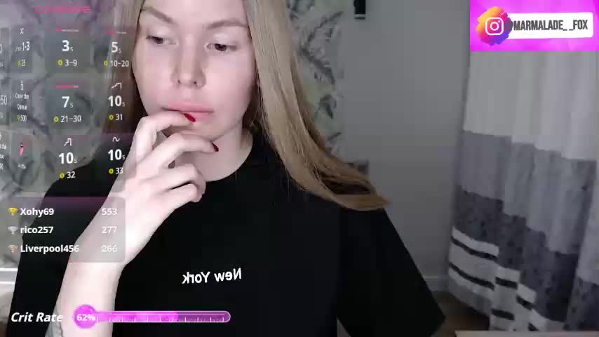 Marmalade_Fox Live Sex January 25, 2026